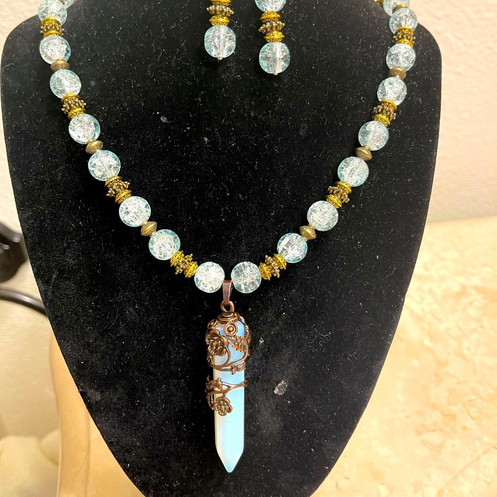 Vintage bullet necklace
